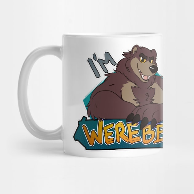 I'm a werebear, red by licographics